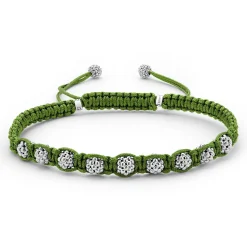 Bracelets<LAGOS Green Macrame Bracelet