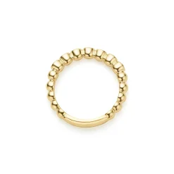 Gold<LAGOS 18K Gold And Black Diamond Stacking Ring