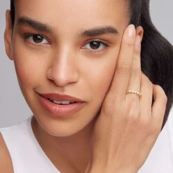 Stacking Rings<LAGOS 18K Gold And Diamond Stacking Ring