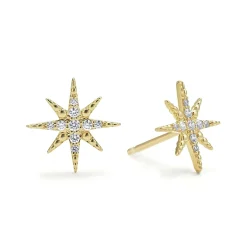 Gold<LAGOS 18K Gold And Diamond Star Gift Set