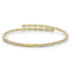 Cuffs<LAGOS 18K Gold And Diamond Superfine Cuff Bracelet