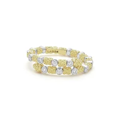 Diamonds<LAGOS 18K Gold And Diamond Superfine Band Ring