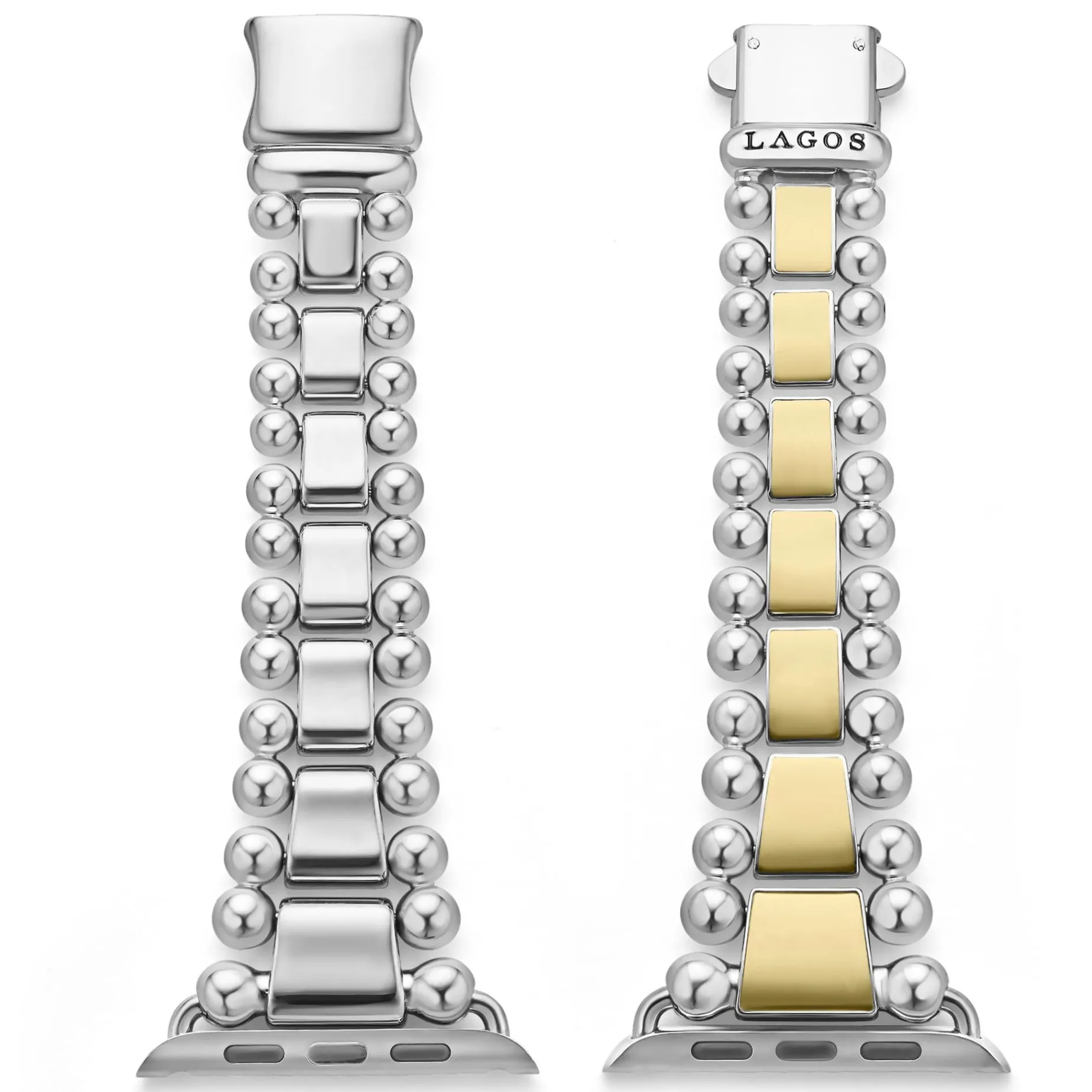 Watch Bracelets<LAGOS 18K Gold And Stainless Steel Watch Bracelet-42-49Mm