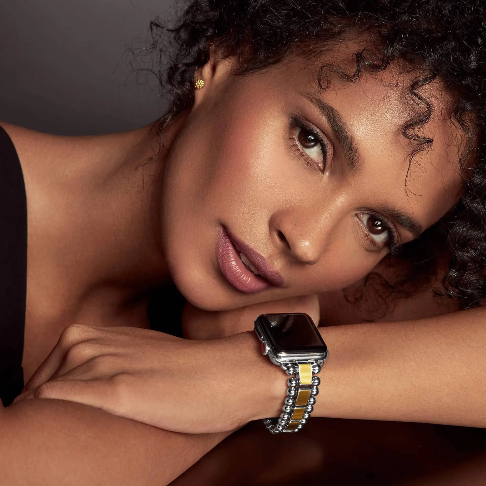 Two-Tone<LAGOS 18K Gold And Stainless Steel Watch Bracelet-38-45Mm