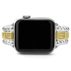 Gemstones<LAGOS 18K Gold And Sterling Silver Yellow Sapphire Watch Bracelet-38-45Mm