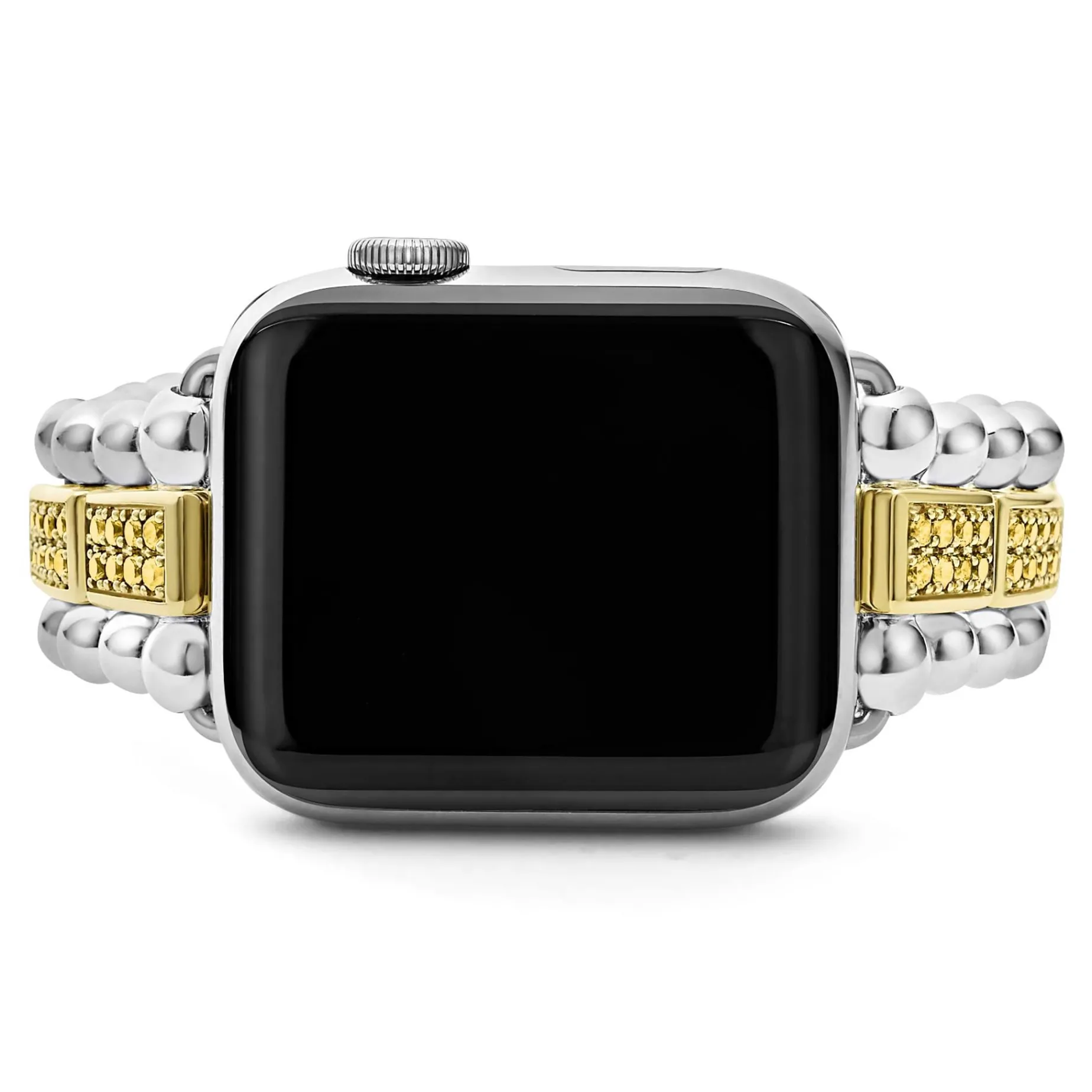 Gemstones<LAGOS 18K Gold And Sterling Silver Yellow Sapphire Watch Bracelet-38-45Mm