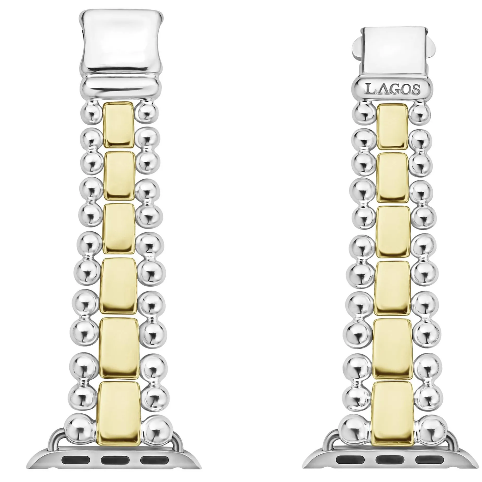 Watch Bands<LAGOS 18K Gold And Sterling Silver Watch Bracelet-38-45Mm