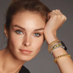 Watch Bands<LAGOS 18K Gold And Sterling Silver Watch Bracelet-38-45Mm