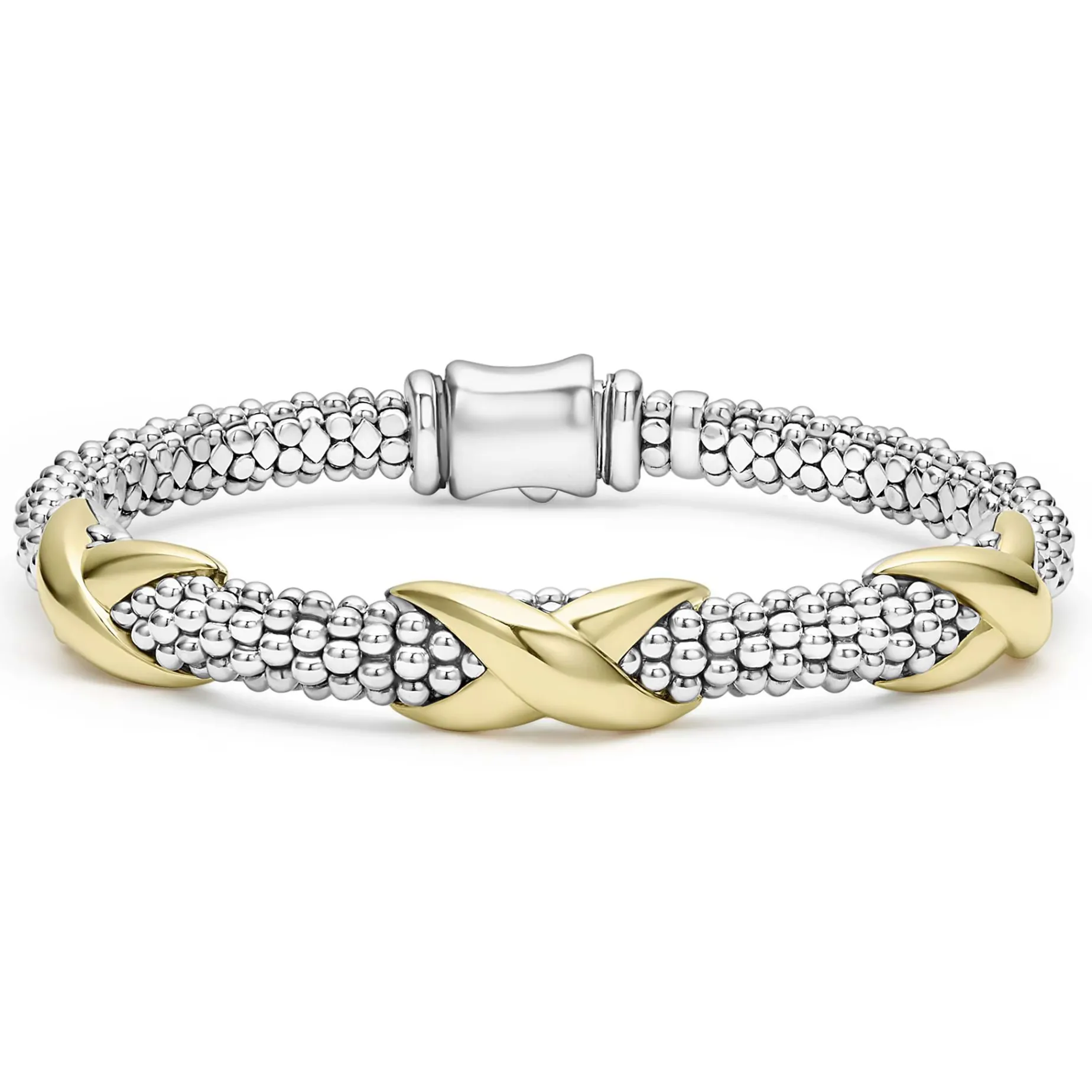 Two-Tone<LAGOS 18K Gold And Sterling Silver Smart Caviar Gift Set