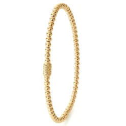 Gold<LAGOS 18K Gold Bead Bracelet | 3Mm