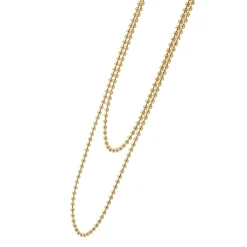Chains<LAGOS 18K Gold Beaded Necklace