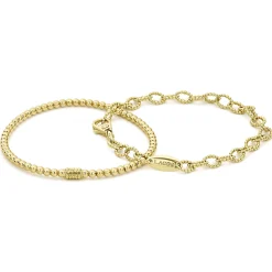 Gold<LAGOS 18K Gold Bracelet Gift Set
