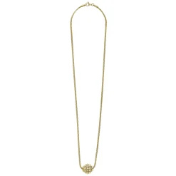 Gold<LAGOS 18K Gold Caviar Ball Pendant Necklace