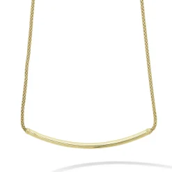 Gold<LAGOS 18K Gold Caviar Bar Necklace