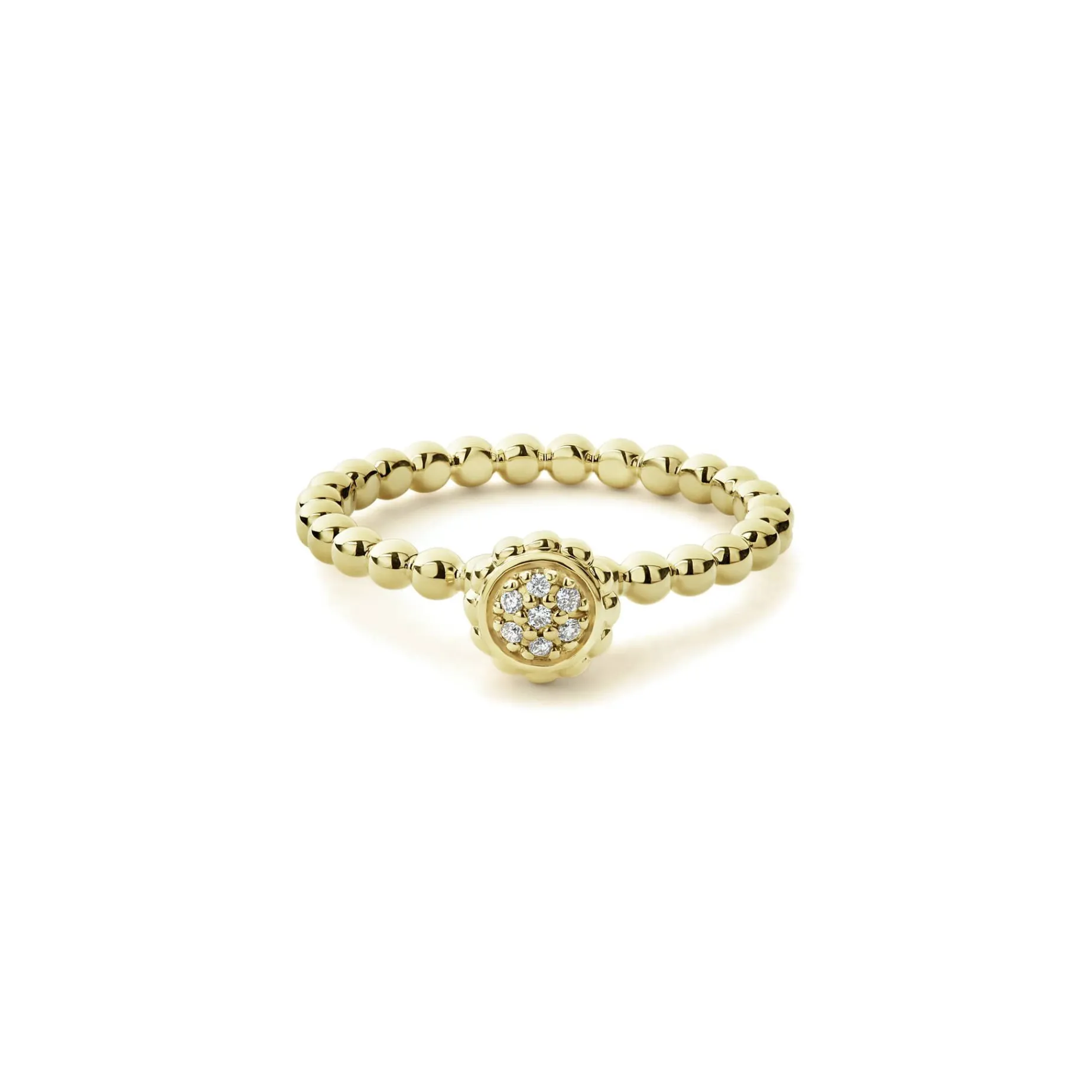 Diamonds<LAGOS 18K Gold Caviar Diamond Ring