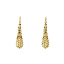 Gold<LAGOS 18K Gold Caviar Drop Earrings