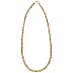 Gold<LAGOS 18K Gold Caviar Necklace | 4Mm