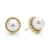 Stud Earrings<LAGOS 18K Gold Caviar Pearl Stud Earrings
