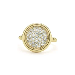 Diamonds<LAGOS 18K Gold Circle Diamond Ring