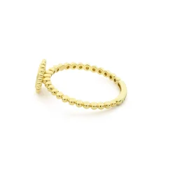 Gold<LAGOS 18K Gold Circle Ring
