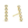 Diamonds<LAGOS 18K Gold Diamond Bar Stud Earrings