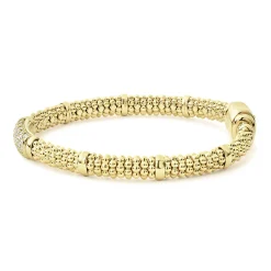 Diamonds<LAGOS 18K Gold Diamond Bracelet | 6Mm