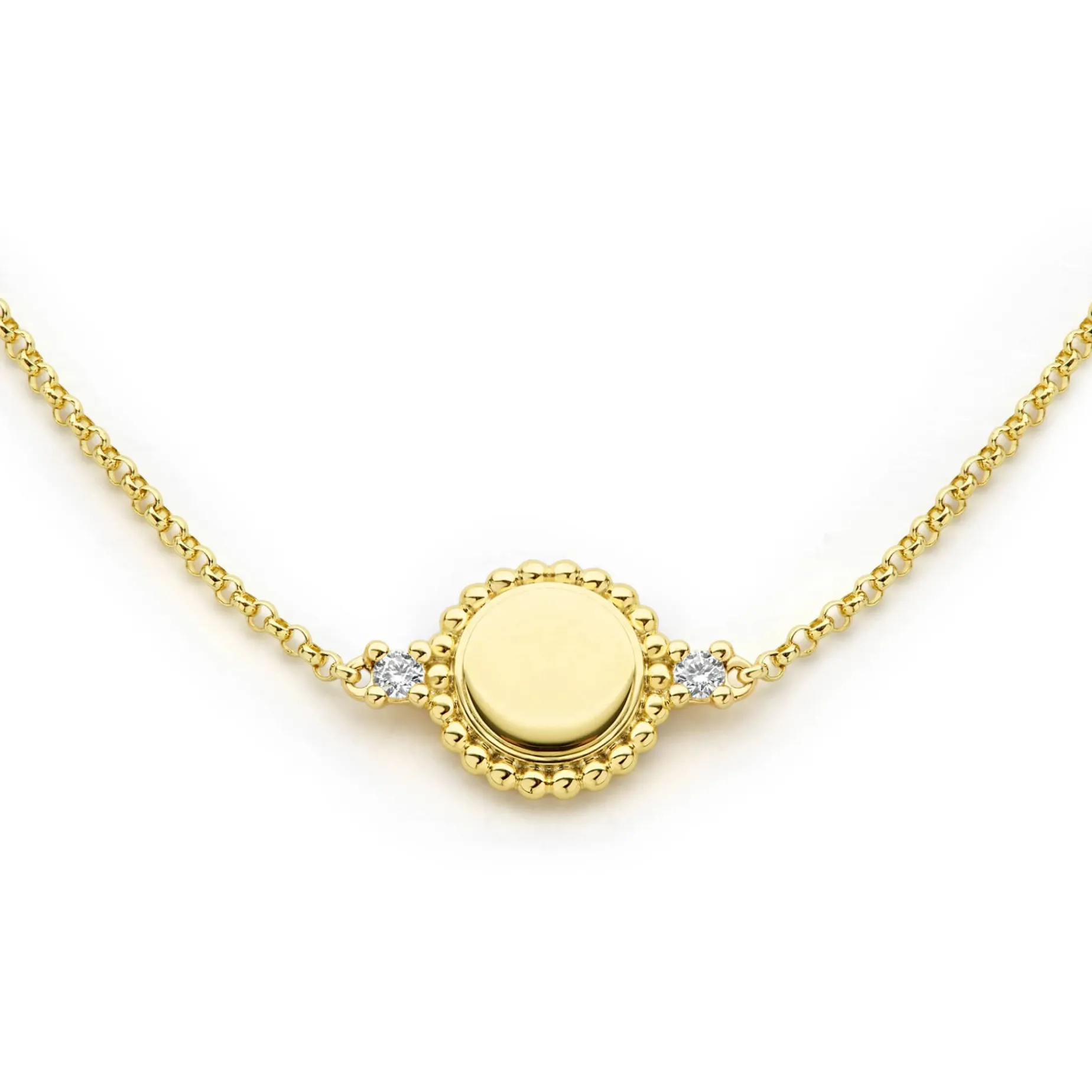 Diamonds<LAGOS 18K Gold Diamond Circle Bracelet