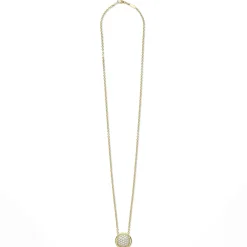 Diamonds<LAGOS 18K Gold Diamond Circle Pendant Necklace