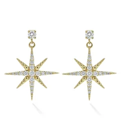 Diamonds<LAGOS 18K Gold Diamond Drop Earrings