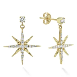 Drop Earrings<LAGOS 18K Gold Diamond Drop Earrings