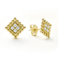 Diamonds<LAGOS 18K Gold Diamond Earrings