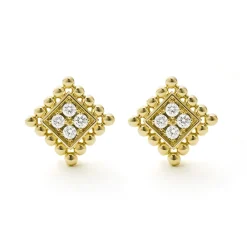 Diamonds<LAGOS 18K Gold Diamond Earrings