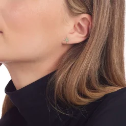 Diamonds<LAGOS 18K Gold Diamond Stud Earrings