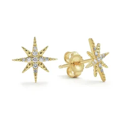 Diamonds<LAGOS 18K Gold Diamond Stud Earrings