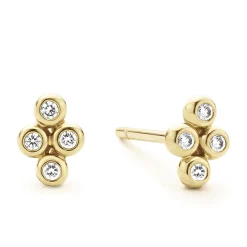 Diamonds<LAGOS 18K Gold Diamond Stud Earrings
