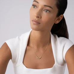 Chains<LAGOS 18K Gold Graduated Bead Necklace