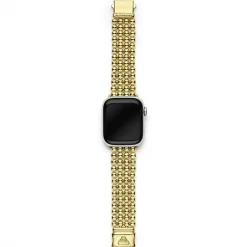 Watch Bracelets<LAGOS 18K Gold Infinite Caviar Beaded Watch Bracelet - 38-45Mm