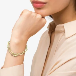 Gold<LAGOS 18K Gold Link Bracelet