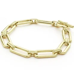 Link Bracelets<LAGOS 18K Gold Link Bracelet