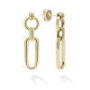 Gold<LAGOS 18K Gold Link Drop Earrings
