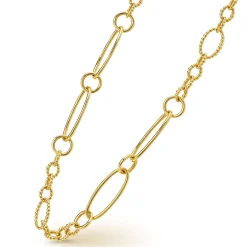 Gold<LAGOS 18K Gold Link Necklace