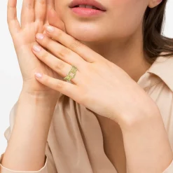 Gold<LAGOS 18K Gold Link Ring