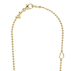 Diamonds<LAGOS 18K Gold Love Knot Diamond Pendant Necklace