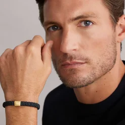 Bracelets<LAGOS 18K Gold Matte Ceramic Beaded Bracelet | 9Mm