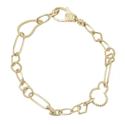 Gold<LAGOS 18K Gold Multi Link Bracelet