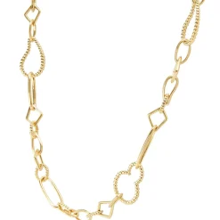 Gold<LAGOS 18K Gold Multi Link Necklace