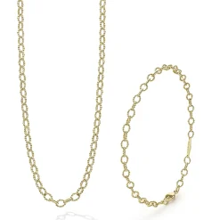 Gold<LAGOS 18K Gold Petite Link Gift Set