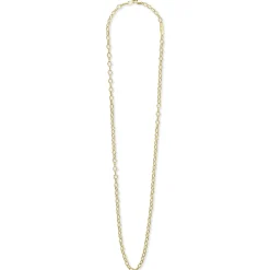 Gold<LAGOS 18K Gold Petite Link Necklace