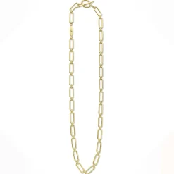 Gold<LAGOS 18K Gold Petite Link Necklace
