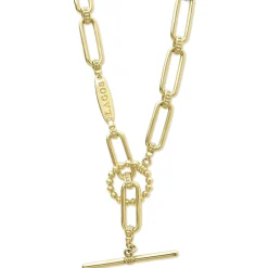 Gold<LAGOS 18K Gold Petite Link Necklace